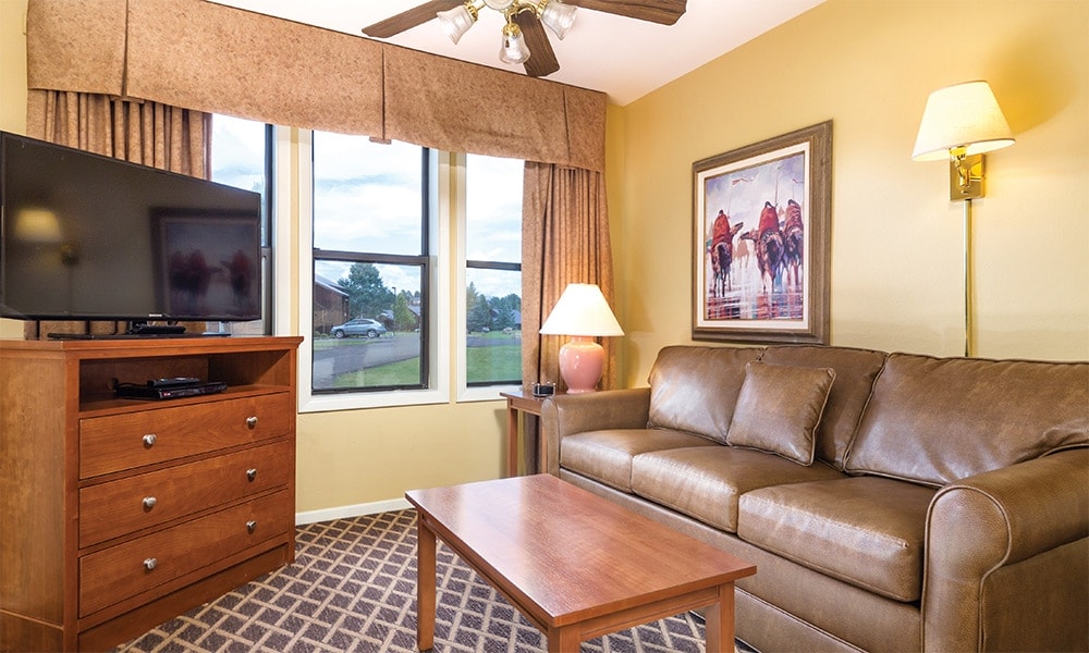 Club Wyndham Pagosa 1 Bedroom Suite Living Room