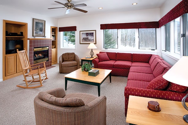 Smugglers' Notch Laurels Aspens Living Area