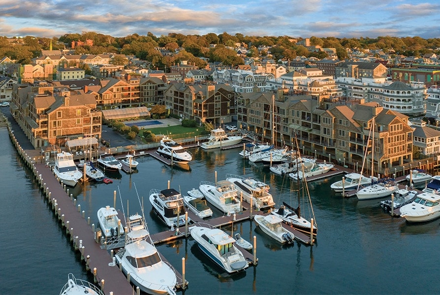 Club Wyndham Newport Onshore Aerial