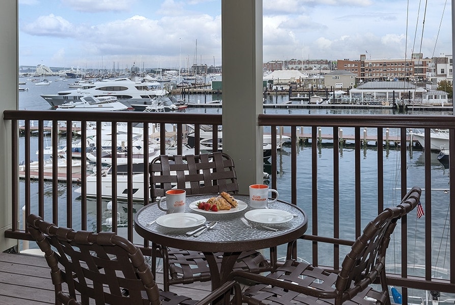 Club Wyndham Newport Onshore Balcony