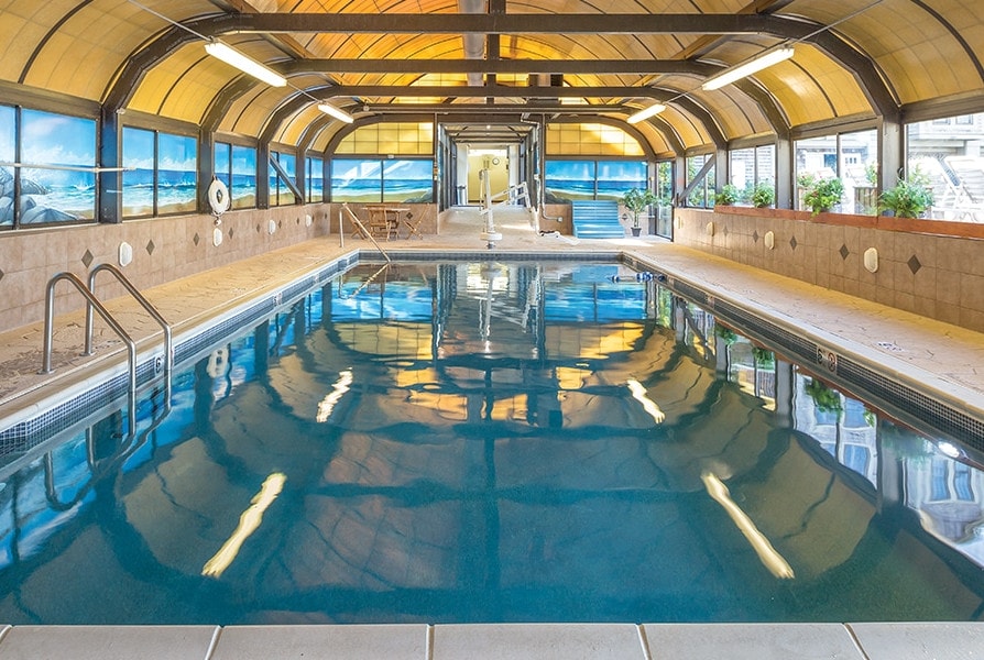 Club Wyndham Newport Onshore Indoor Pool Area