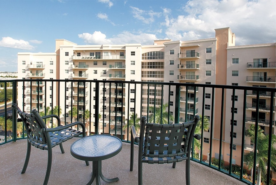 Club Wyndham Palm Aire Balcony