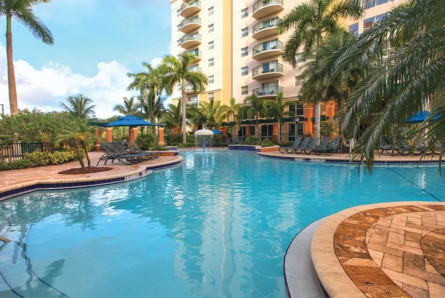 Club Wyndham Palm Aire Pool