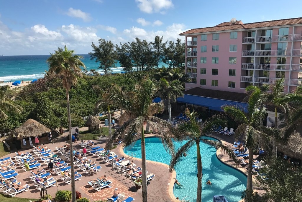 Palm Beach Shores Resort and Vacation Villas Aerial