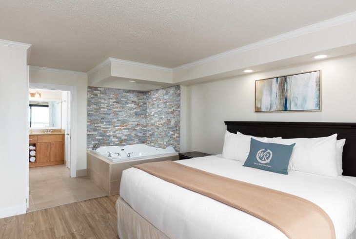 master bedroom at westgate oceanfront