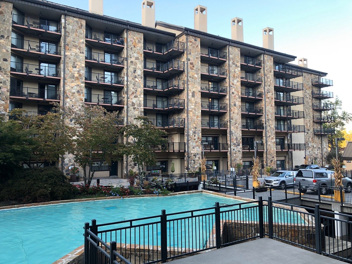 Gatlinburg Town Square exterior pool